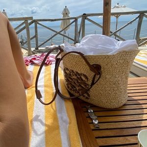 Straw Beach Bag